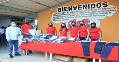 Inician trabajos de rehabilitación en la U.E.N Beatriz de Rodríguez en Ortiz