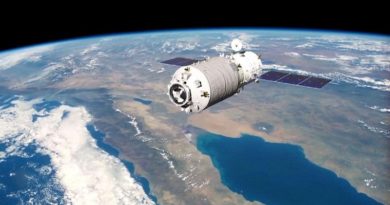 Nave de carga Tianzhou-3 llevará a cabo reingreso controlado a atmósfera