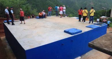Benefician a más de dos mil familias con nuevo tanque comunitario en La Guaira