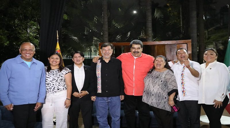 Presidente Maduro sostiene encuentro con Grupo Parlamentario de Amistad Venezuela-México