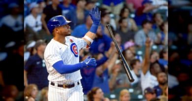Willson Contreras conectó su jonrón 21 de la temporada