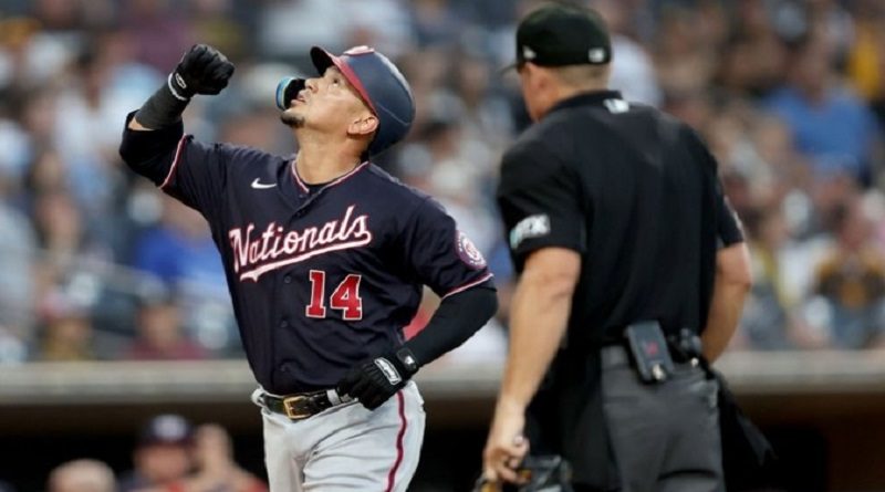 Ildemaro Vargas dispara su tercer jonrón de la temporada en triunfo de los Nacionales