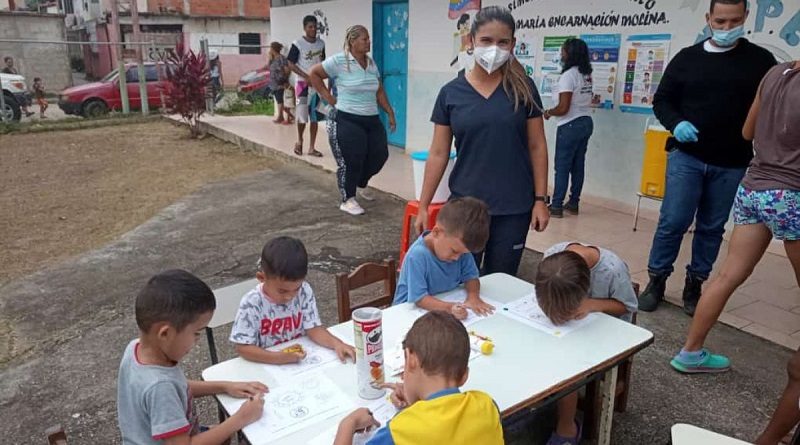 Favorecen alrededor de 150 niños con jornada de nutrición en Cartanal