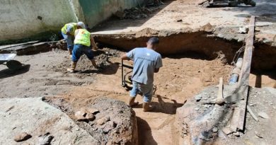 Reparación de colector mixto en La Macarena Sur en Los Teques lleva 95% de avance