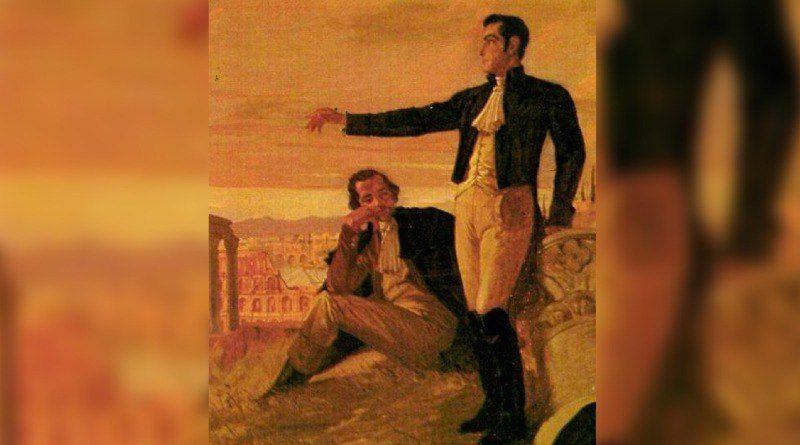Juramento de Bolívar en el Monte Sacro se convirtió en un proyecto de libertad