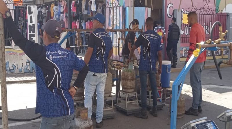 Aragua Gas beneficia a mil 500 familias de San Mateo con venta de GLP