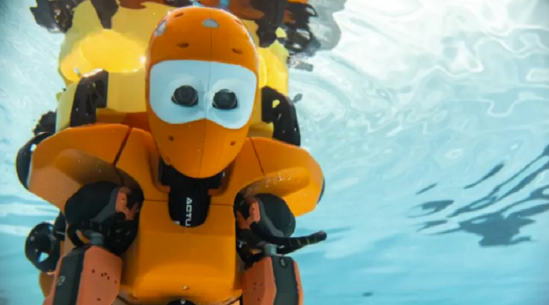 Crean robot buzo que explora el océano