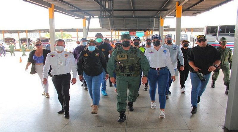 Despliegan 9 mil funcionarios en terminales de Carabobo