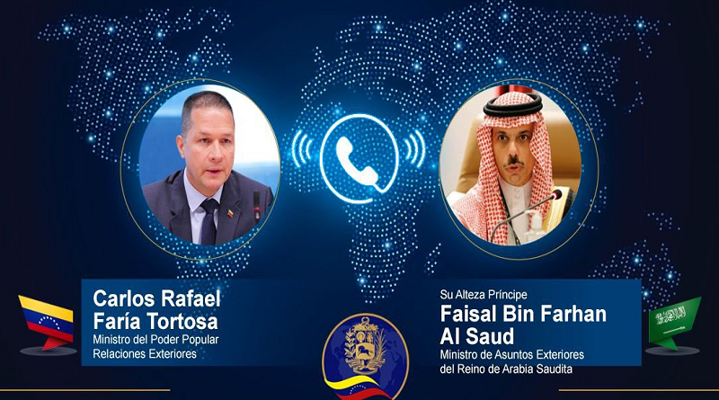 Venezuela y Arabia Saudita fortalecen lazos de amistad y cooperación