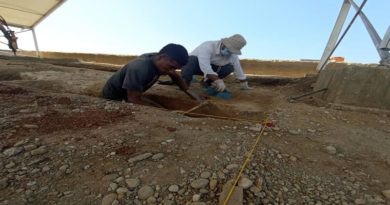 Hallan utensilios de cocinas en excavación del Baluarte de La Guaira