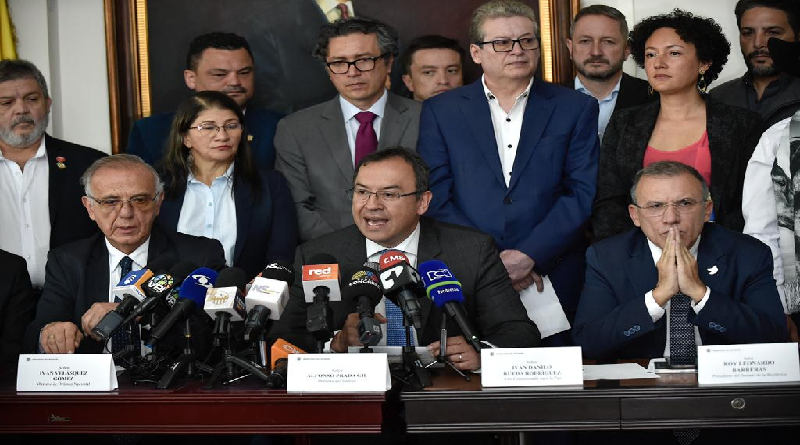 Radican proyecto de ley para alcanzar la paz en Colombia