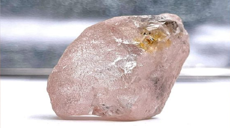 Este es el diamante rosado más grande encontrado en 300 años
