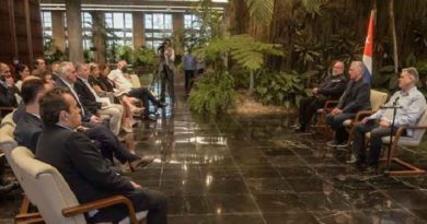 Presidente Díaz-Canel y empresarios italianos dialogan sobre inversiones en Cuba