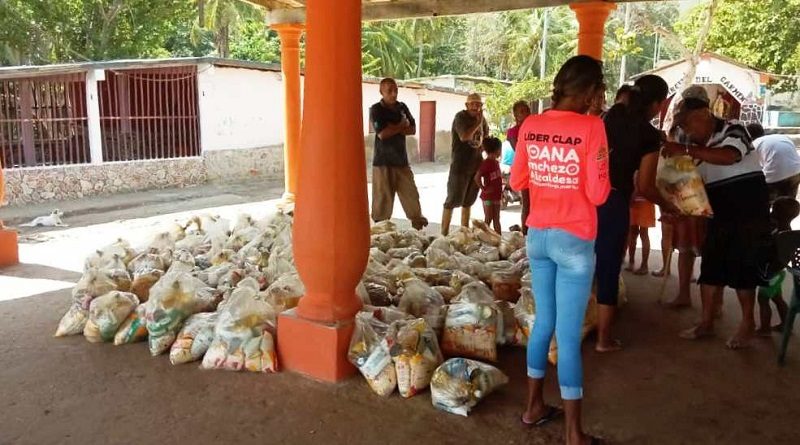 Benefician a más de 220 familias con jornadas de alimentación en Cepe estado Aragua