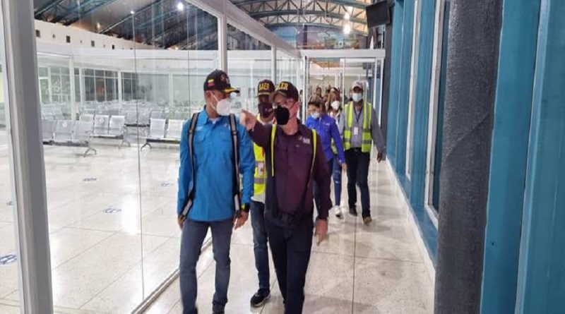 Repotencian Aeropuerto Don Edmundo Barrios de San Tomé en Anzoátegui