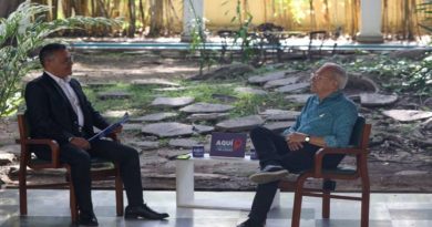 Actor Aníbal Grunn será el invitado en el programa Aquí con Ernesto Villegas
