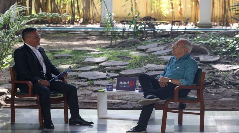 Actor Aníbal Grunn será el invitado en el programa Aquí con Ernesto Villegas