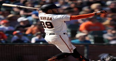 Thairo Estrada dejó en el terreno a los Piratas con su jonrón 11 de la temporada