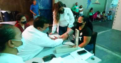 Familias del refugio Galpón de La Yaguara son beneficiadas con jornada de salud