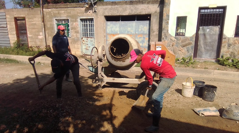 Realizan obras de vialidad en municipio Francisco Linares Alcántara de Aragua