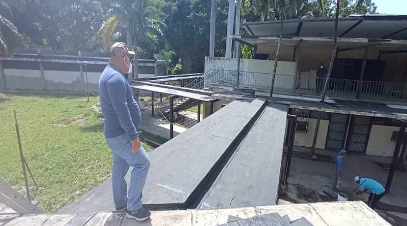 Desarrollan jornada de limpieza y mantenimiento en UCV núcleo Maracay