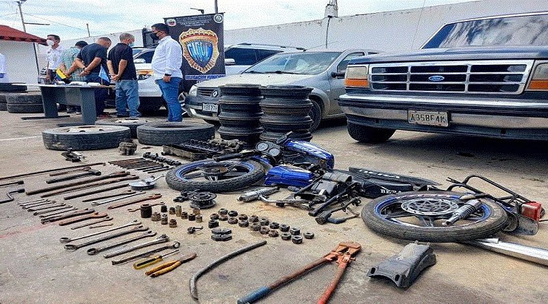 Organismo de Seguridad desarticulan banda “El Caracas” dedicada a hurto de autos en Lara