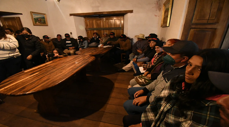 Gobierno Naciolnal gestiona requerimientos de productores organizados de Mucuchíes en Mérida