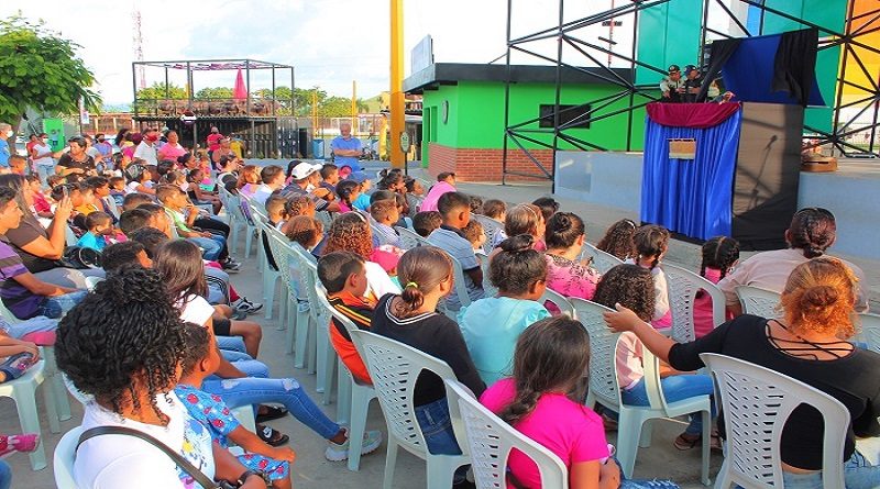 Festival Internacional de Teatro Progresista llegó a Miguel Peña Valencia