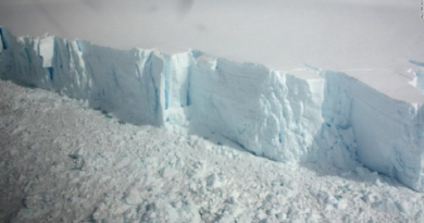 Revelan que capa de hielo más grande del mundo se desmorona muy rápido