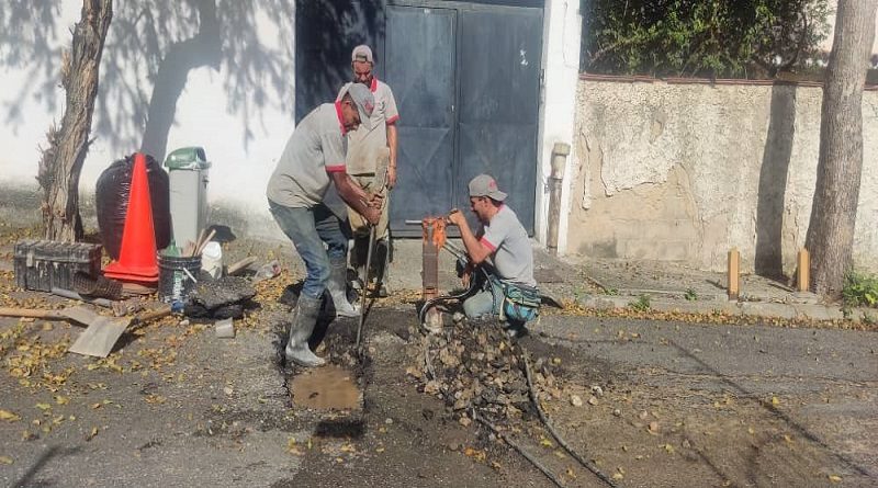 Rehabilitan avería de acueducto en Sebucán