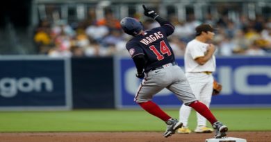 Ildemaro Vargas conecta su segundo cuadrangular y guía triunfo de Nacionales