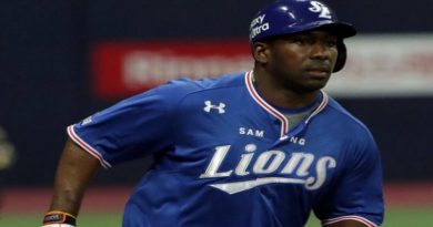José Pirela líder de bateo de la liga coreana de béisbol