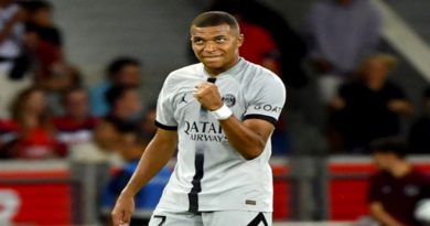 Mbappé iguala marca histórica de gol en la Ligue 1