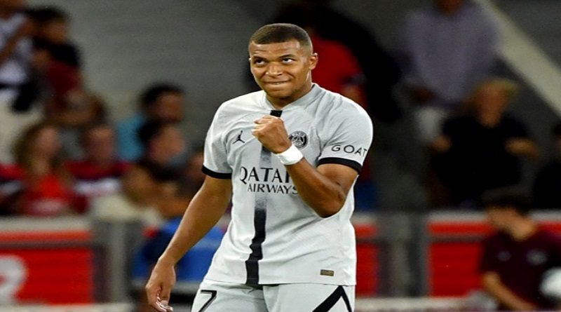 Mbappé iguala marca histórica de gol en la Ligue 1