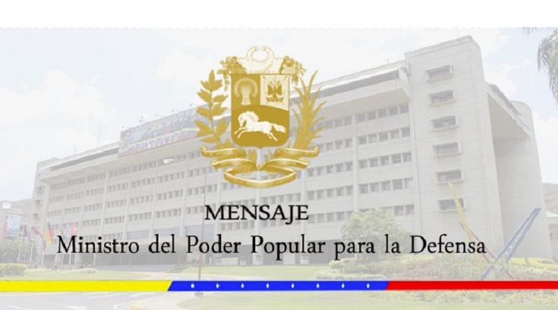 MENSAJE | Ministro Padrino López expresa orgullo y gratitud por 85° aniversario de la GNB﻿