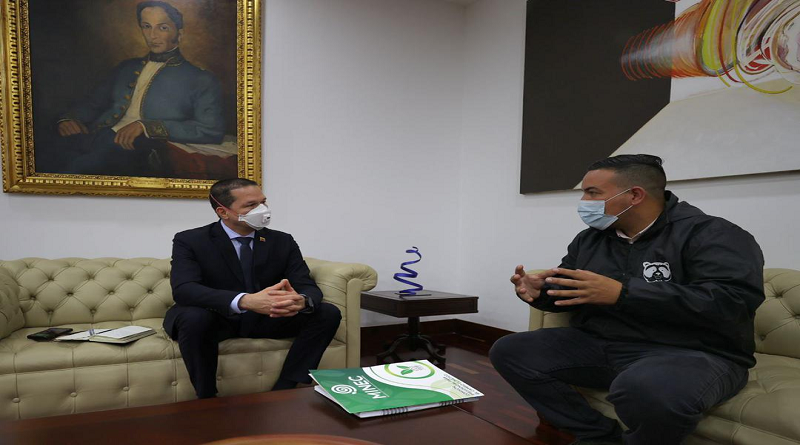 Ministros Faría y Lorca evalúan estrategias de Venezuela para combatir cambio climático