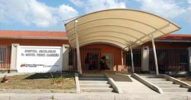 Oncológico Pérez Carreño de Carabobo será hospital de referencia en Venezuela