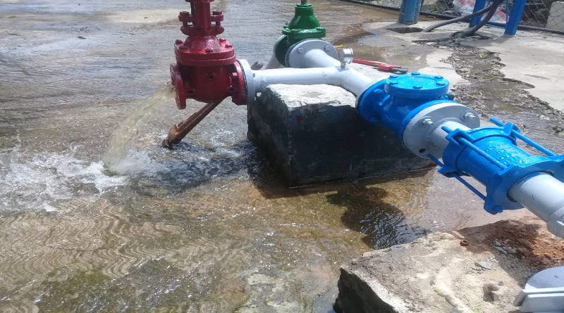 Reactivan pozo de agua para garantizar el vital líquido a comunidades de San Mateo en Aragua