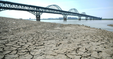China declara alerta amarilla por la sequía