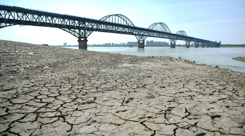 China declara alerta amarilla por la sequía