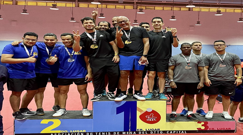 AN queda campeón en segunda categoría de Tenis de Mesa