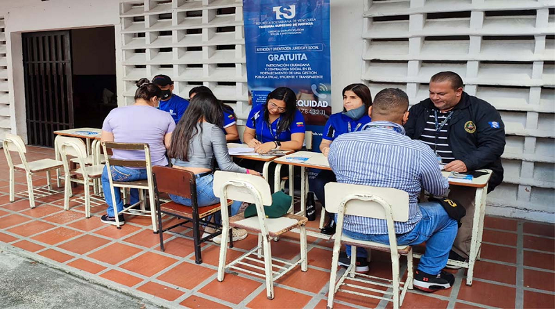 TSJ ofrece jornada de atención y orientación jurídica en la parroquia La Pastora