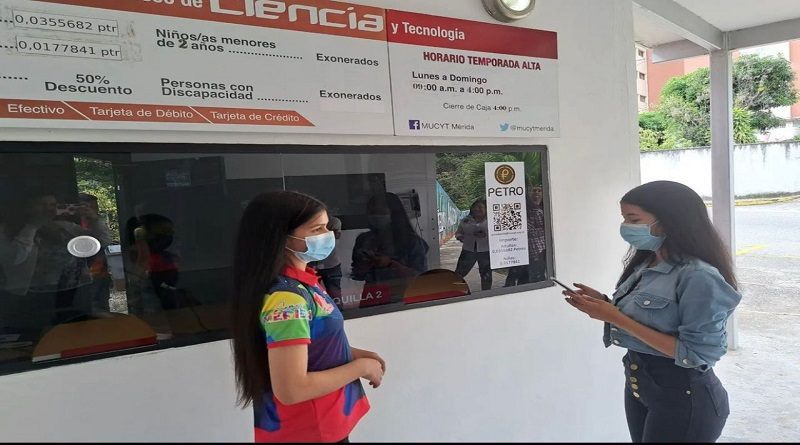 Sistema de pago con Petros impulsa el turismo en Mérida