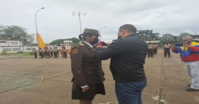 Entregan distinciones honorificas a efectivos de la GNB en aniversario 85 en Monagas