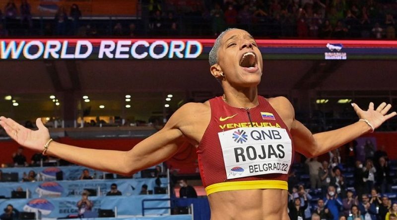 Hace 1 año la Reina del salto triple Yulimar Rojas se consagra en olimpiadas de Tokio