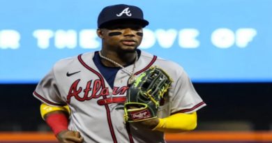 Jugada de Ronald Acuña Jr. frena a los Marlins de Miami
