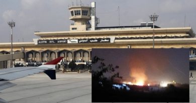 Aeropuerto de Alepo, Siria.(Louai Beshara / AFP)