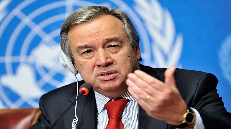 António Guterres pide salvar al planeta del peligro nuclear
