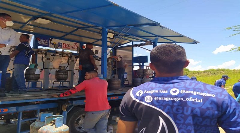 Aragua Gas atendió a más de dos mil 500 familias del municipio Girardot