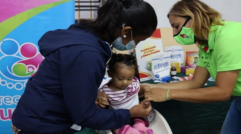 Comunidad Pozo de Rosas en Miranda fue beneficiada con jornada integral